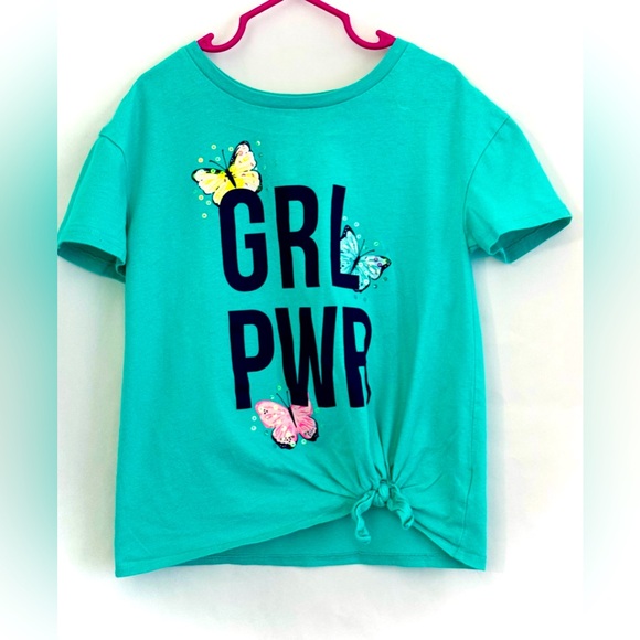 Carter’s Other - “Girl PWR” Butterfly Tee Shirt By Carters
